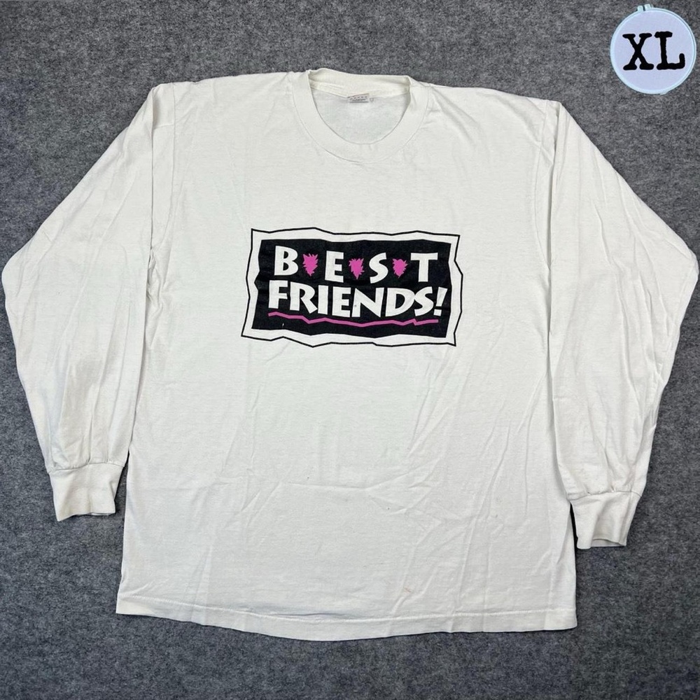 Vintage 90’s Best Friends Long Sleeve Tee Shirt